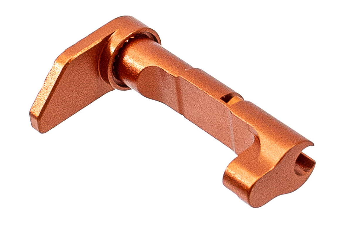 LA Capa CNC Aluminum Magazine Catch For Marui TM Hi-Capa 5.1 / 4.3 / Gold Match GBBP Series -Silver