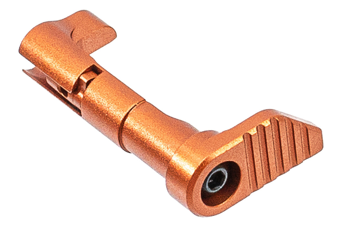 LA Capa CNC Aluminum Magazine Catch For Marui TM Hi-Capa 5.1 / 4.3 / Gold Match GBBP Series -Silver