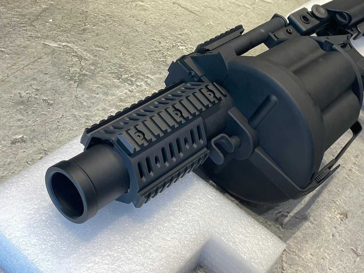 LDT MGL Grenade Launcher with Retractable Stock ( Black / DE )-Black