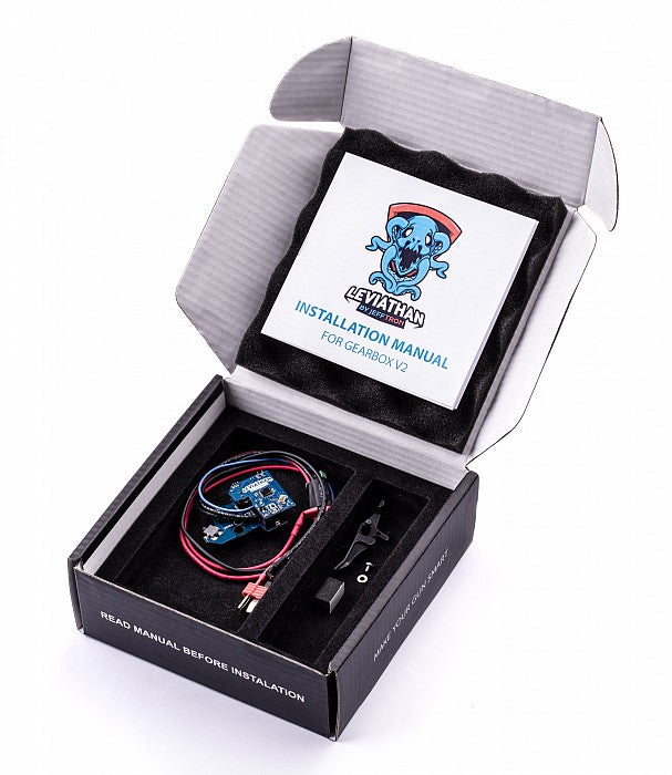 JeffTron Wiring to Stock Leviathan MOSFET for Version 2 Gearbox AEG