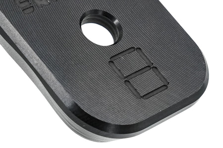 LAI GUNS Competition Magazine Base Plate For Marui TM Hi-Capa GBBP Series -Silver