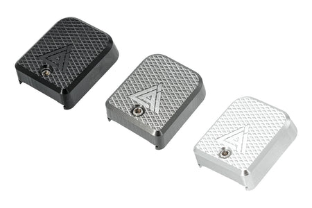 LAI GUNS Aluminum Nova Agency Magazine Base Pad For SIG AIR / VFC P320 M18 X Carry GBBP Series -Silver