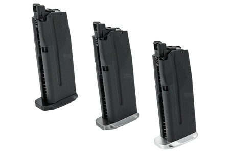 LAI GUNS 18 Rounds Short Gas Magazine For EMG SI P365 SMP GBB -Silver