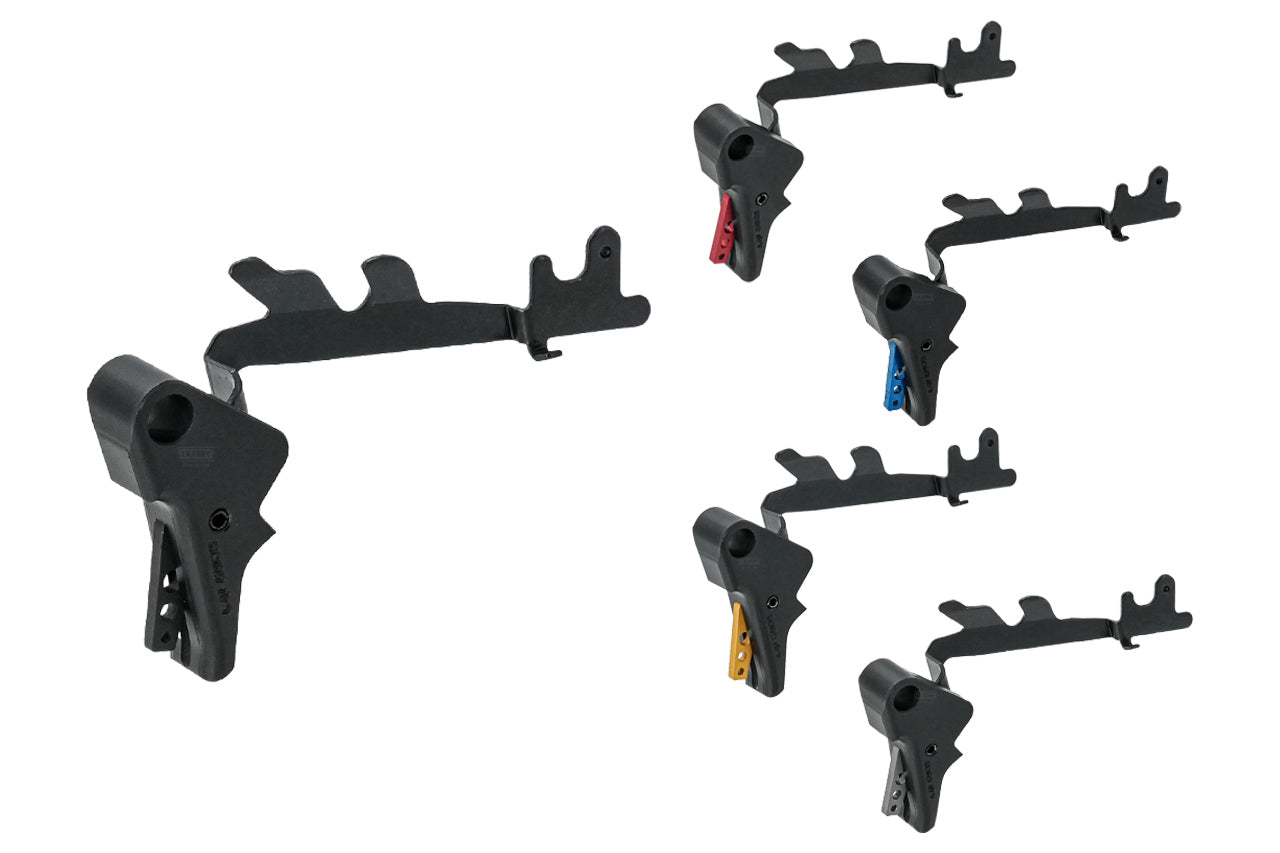 LAI GUNS Straight Trigger Set For Umarex / VFC Walther PDP GBBP ( Black ) -Red