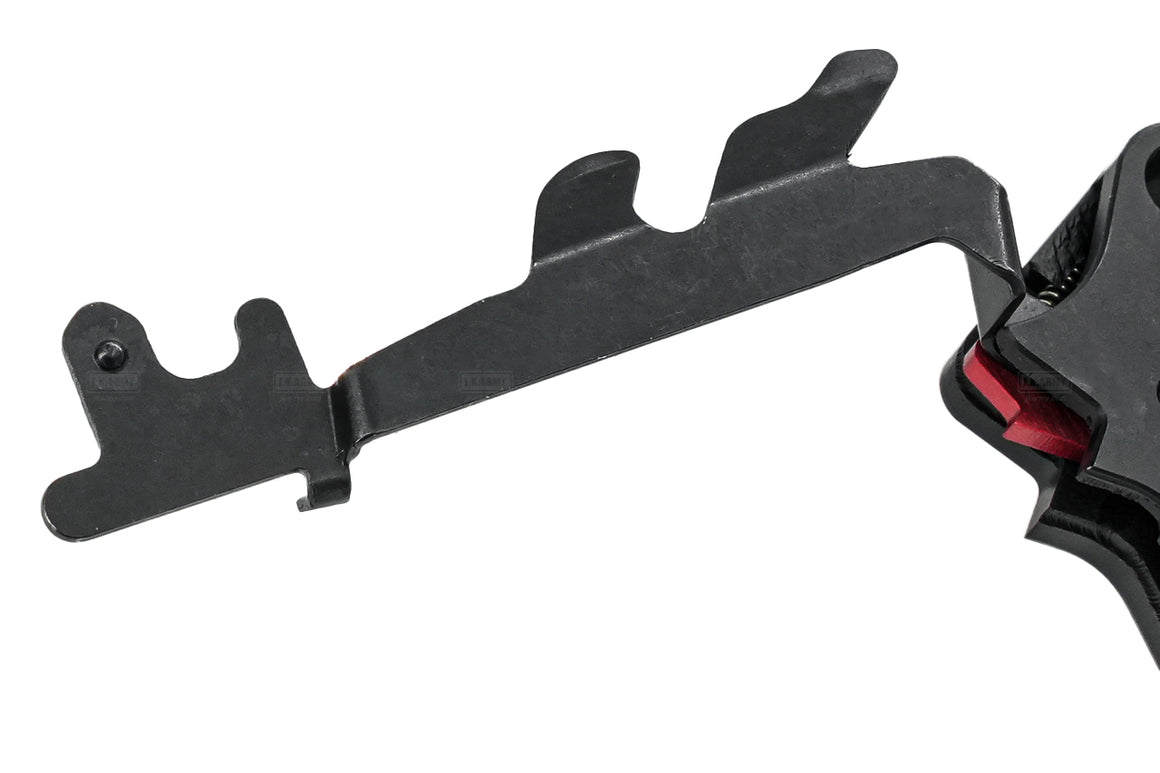 LAI GUNS Straight Trigger Set For Umarex / VFC Walther PDP GBBP ( Black ) -Red