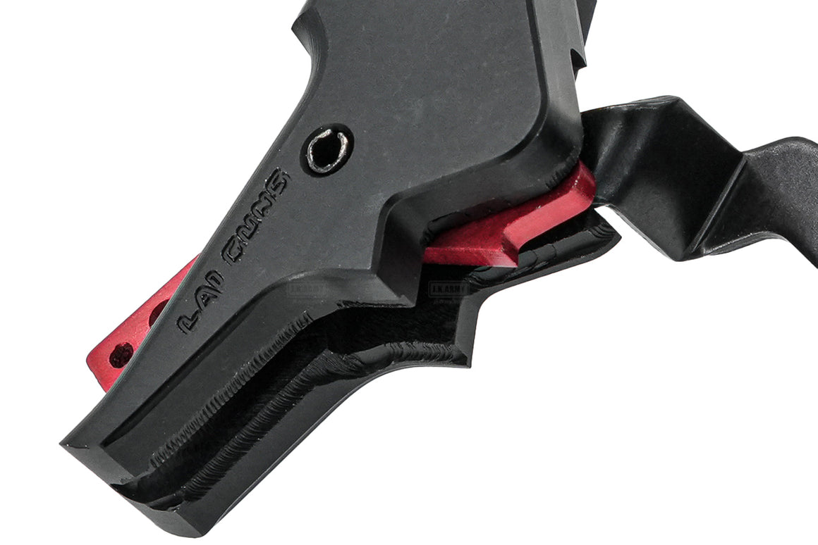 LAI GUNS Straight Trigger Set For Umarex / VFC Walther PDP GBBP ( Black ) -Red