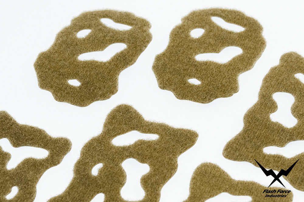 Lightweight Helmet Replacement Velcro Type B x 4pcs ( LBH Tan ) ( Free Shipping )