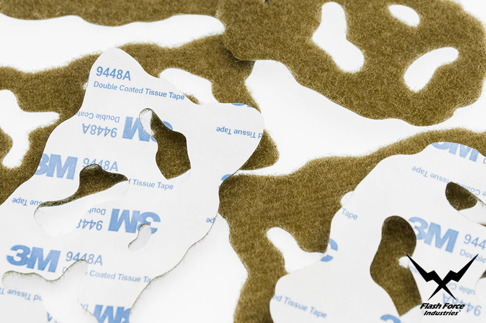 Lightweight Helmet Replacement Velcro Type B x 4pcs ( LBH Tan ) ( Free Shipping )