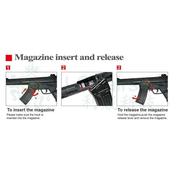 LCT LK-33 HK33 100 Rds AEG / EBB Magazine ( LK004 )