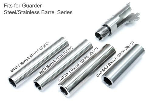 Guarder Stainless Outer Barrel for Marui MEU (SV)