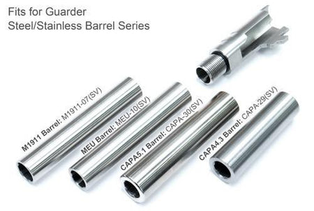 Guarder Stainless Outer Barrel for Marui MEU (SV)