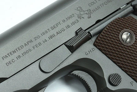 Guarder Stainless Slide Stop for MARUI M1911 ( Black )