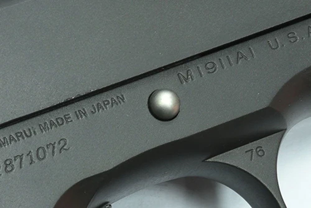 Guarder Stainless Slide Stop for MARUI M1911 ( Silver )