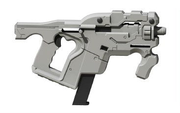 AVATAR HORNET M25 White Cerberus Kit w/ Stock ( Mass Effect ) For G17 / G18 AEP / GBB ( White )