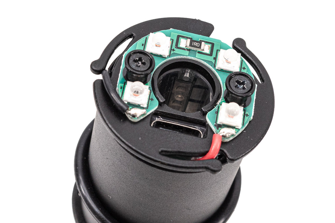 PTS Dead Air Sandman Dummy Airsoft Barrel Extension with Tracer Unit ( Training Blue ) -L