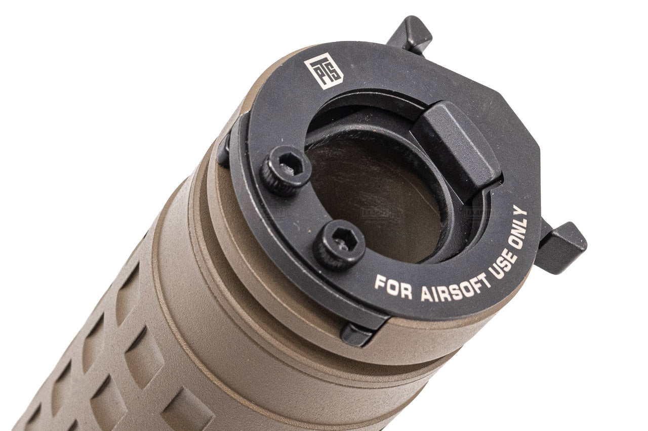 PTS Griffin Armament M4SD II Dummy Airsoft Barrel Extension ( Mock / Tracer Version ) -FDE-Mock Suppressor Ver.