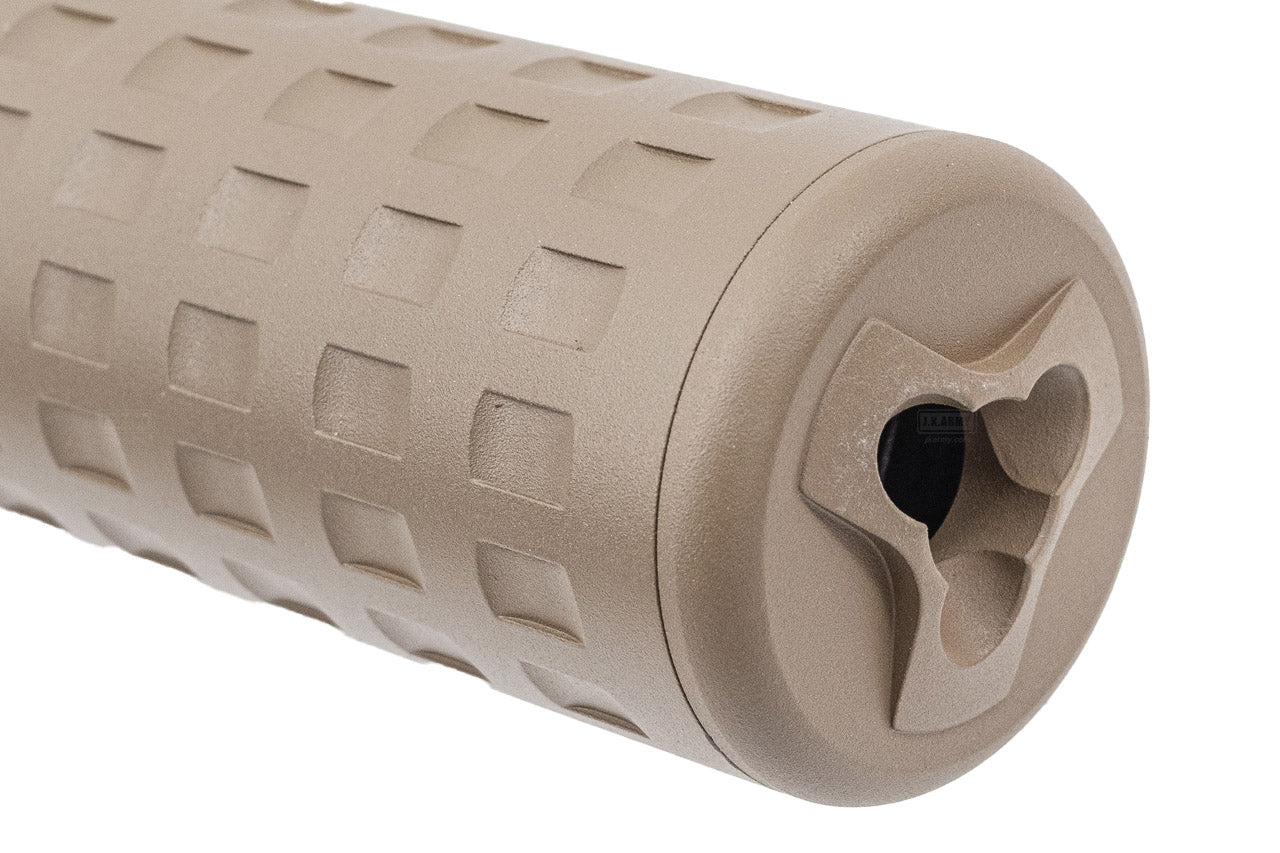 PTS Griffin Armament M4SD II Dummy Airsoft Barrel Extension ( Mock / Tracer Version ) -FDE-Mock Suppressor Ver.