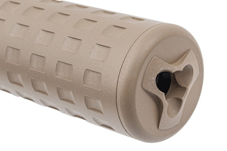 PTS Griffin Armament M4SD II Dummy Airsoft Barrel Extension ( Mock / Tracer Version ) -FDE-Mock Suppressor Ver.