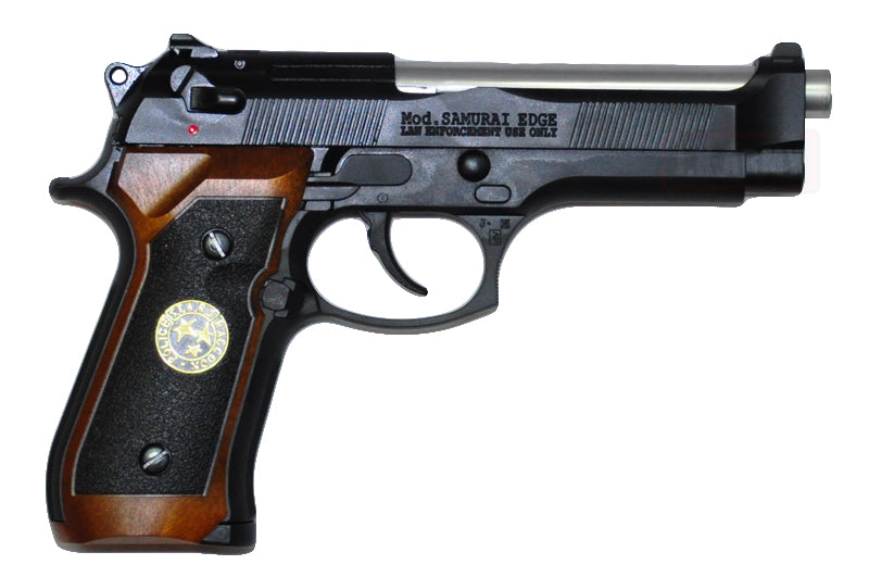 SAMURAI EDGE STANDARD MOD - Biohazard Full Metal GBB Pistol (Black)