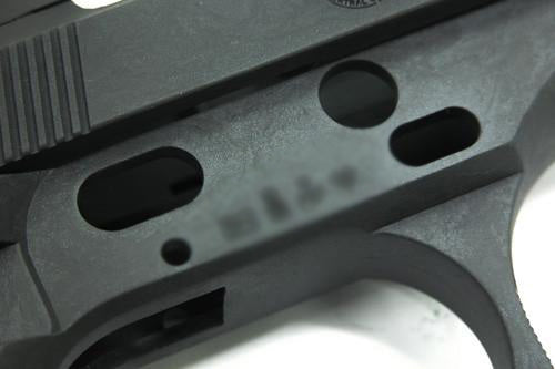 Guarder Aluminum Slide & Frame for Marui M92F (BK)