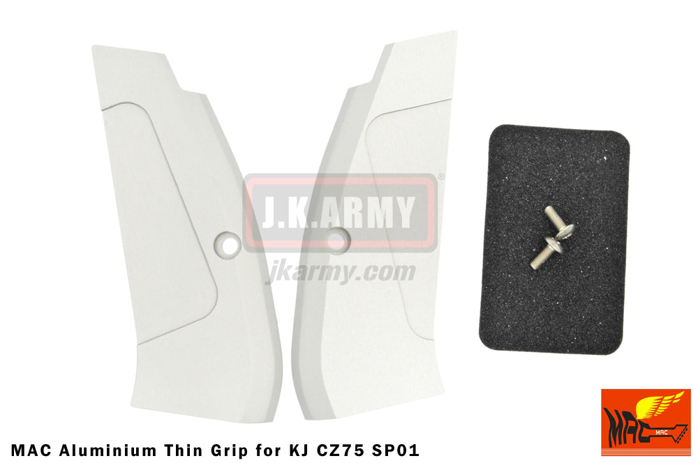 MAC Aluminum Thin Grip for KJ CZ75 SP01 ( SV )