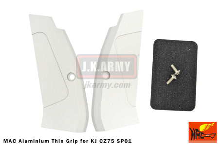 MAC Aluminum Thin Grip for KJ CZ75 SP01 ( SV )