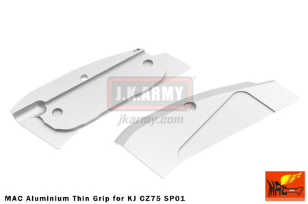 MAC Aluminum Thin Grip for KJ CZ75 SP01 ( SV )
