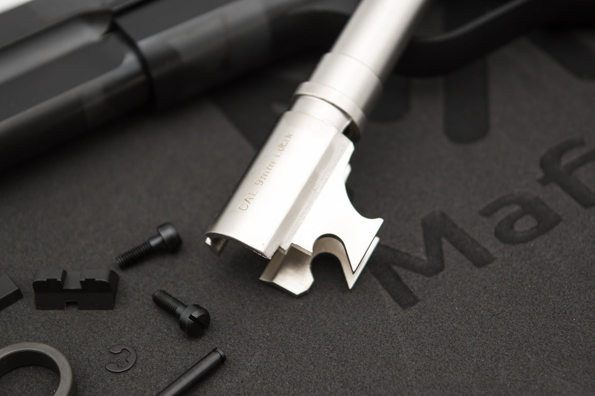 Mafio MIT Hi-Power Mark III CNC Steel Kit for WE Browning Hi-Power MK3 GBB Pistol ( Black )