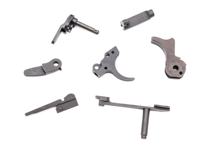 Mafio MIT Hi-Power Mark III CNC Steel Parts Kit for WE Browning Hi-Power MK3 GBB Pistol ( Black ) ( Hammer , Triggers etc. )