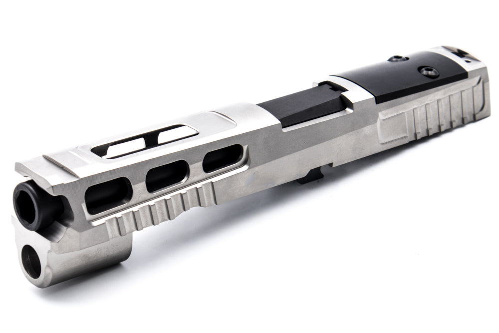 Mafio P320 Pro-Cut Style Stainless Steel Slide & Barrel Set for SIG / VFC M17 ( SIG AIR P320 M17 Airsoft GBB Pistol Series )