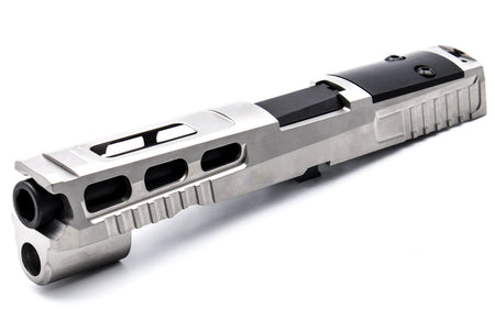 Mafio P320 Pro-Cut Style Stainless Steel Slide & Barrel Set for SIG / VFC M17 ( SIG AIR P320 M17 Airsoft GBB Pistol Series )