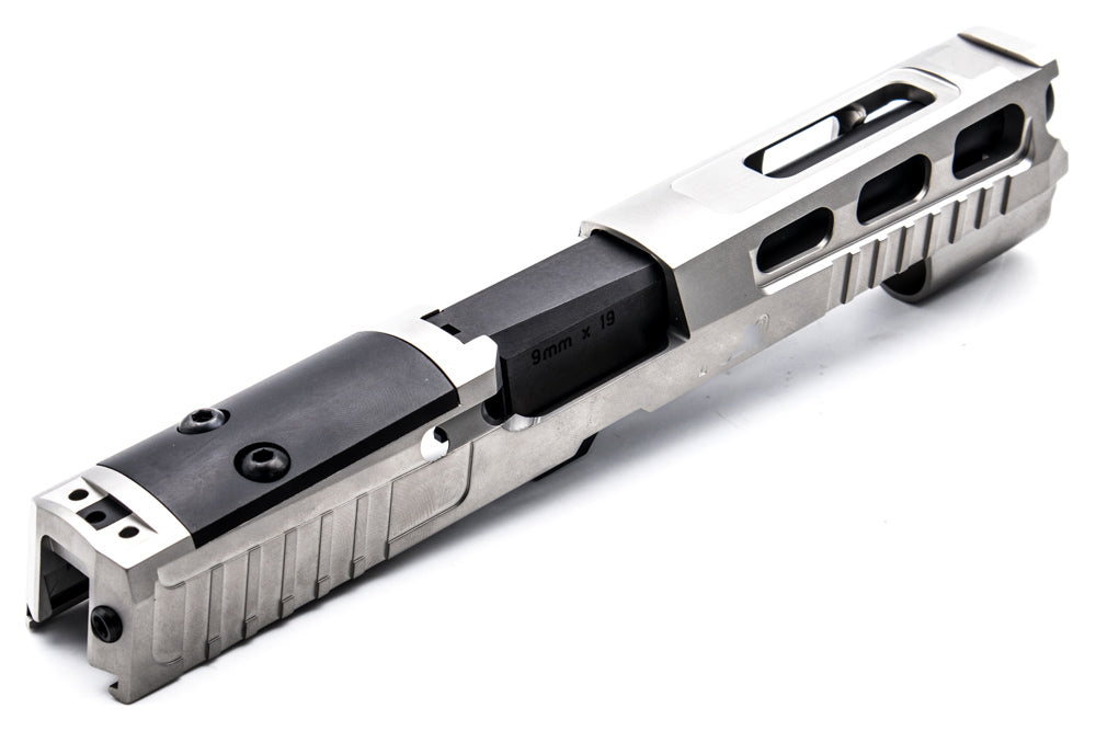 Mafio P320 Pro-Cut Style Stainless Steel Slide & Barrel Set for SIG / VFC M17 ( SIG AIR P320 M17 Airsoft GBB Pistol Series )