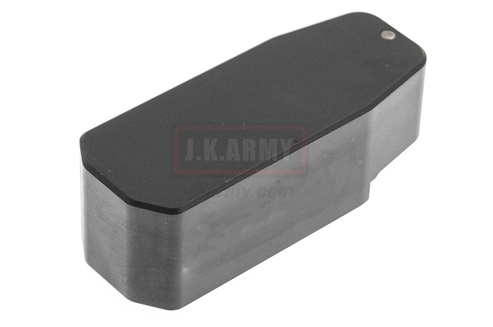 TT Mag Extension for Polymer Magazine M3 w/ T Engravings For PTW & GBB ( MWS GM0502 )-TT w/ HSP Style-Black
