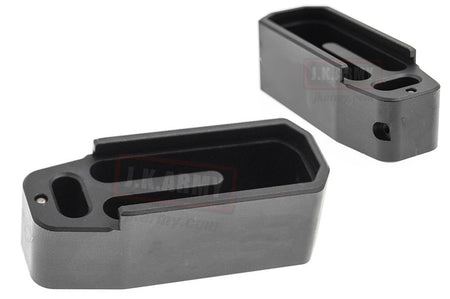 TT Mag Extension for Polymer Magazine M3 w/ T Engravings For PTW & GBB ( MWS GM0502 )-TT w/ HSP Style-Black