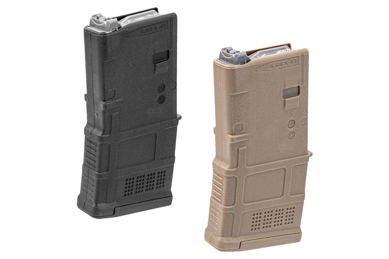 FCC Rampo's RMAG 20 Style 80 Rounds Magazine For AR / M4 PTW Series -FDE