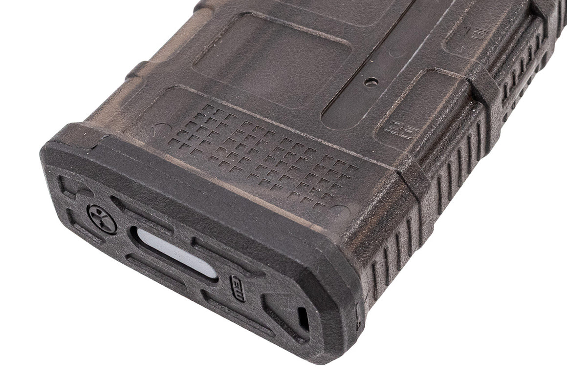 FCC Rampo's PTW Q MAG ( Transparent Version ) 120 Rds 30 M3 Window Style For PTW -Black Edition