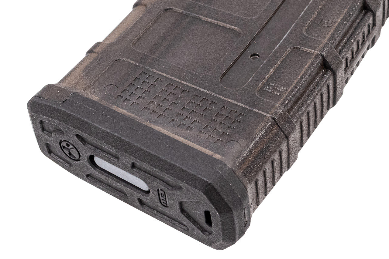 FCC Rampo's PTW Q MAG ( Transparent Version ) 120 Rds 30 M3 Window Style For PTW -Black Edition