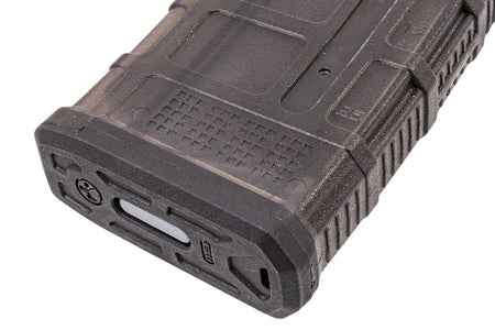 FCC Rampo's PTW Q MAG ( Transparent Version ) 120 Rds 30 M3 Window Style For PTW -Black Edition