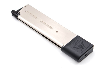 ARMY R.28/R.32 30 Rds Long Magazine ( TM Spec. ) ( Silver ) ( R32 R28 1911 Mag )