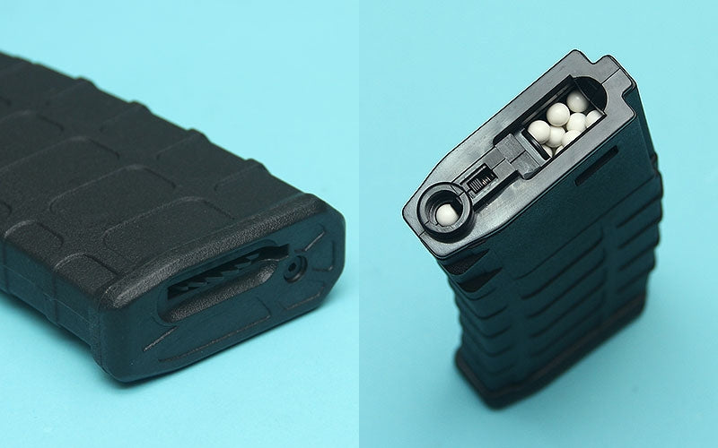 G&P GMAG Hi-cap Magazine For Marui M16 Series AEG ( Black ) ( 5pcs / pack )