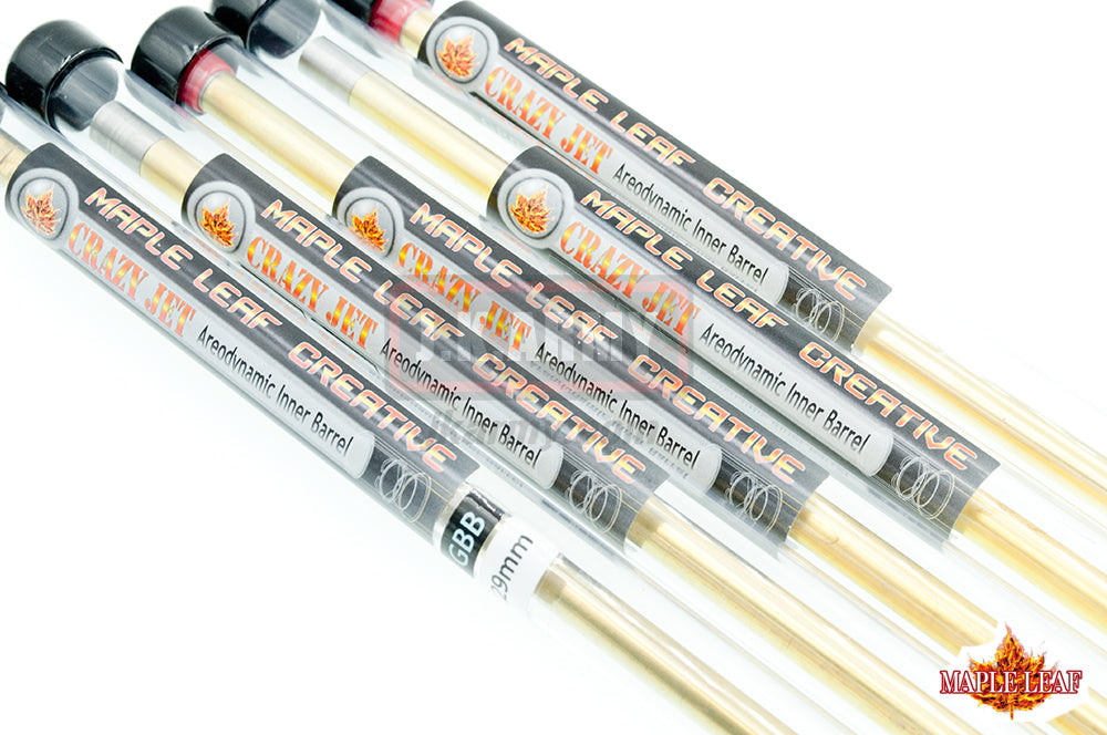 Maple Leaf Creative Crazy Jet Aerodynamic 6.04mm Inner Barrel for TM / WE / VFC / KJ GBB-265mm