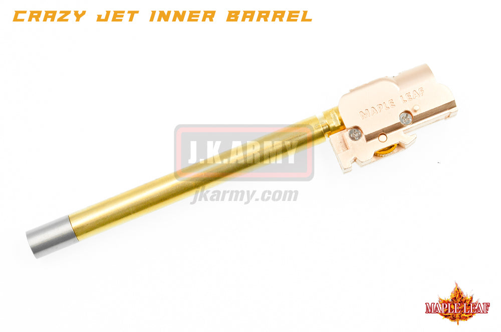 Maple Leaf G Series 113mm Crazy Jet Aerodynamic 6.04mm Inner Barrel w/ Hop Up Chamber Set Kit for WE / TM / VFC
