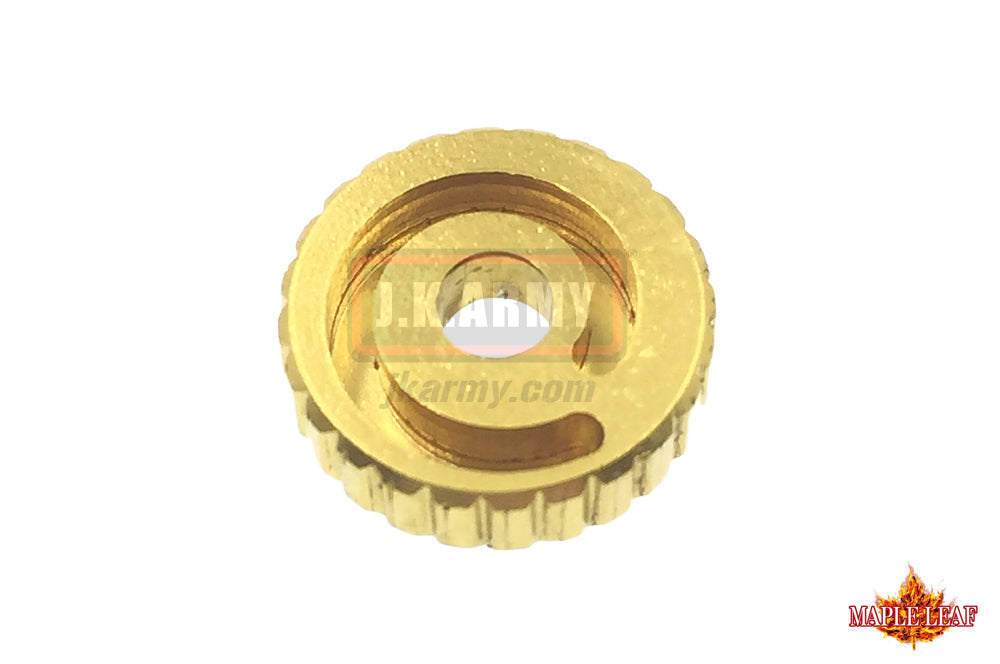 Maple Leaf Pistol Hop Up Adjustment Wheel for Marui TM / WE / VFC GBB Pistol Series