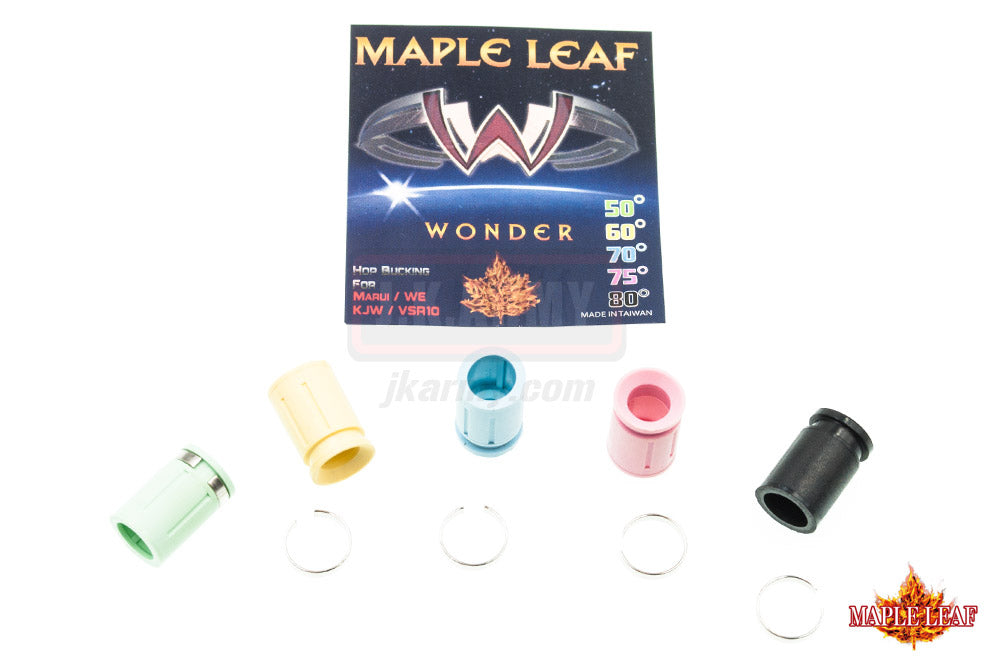 Maple Leaf Wonder Hop Up Bucking for Marui / WE / KJ GBB Pistol & GBBR & VSR ( 50° / 60° / 70° / 75°/ 80° )-80°