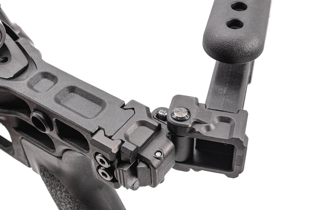 Maple Leaf MLC-S2 Chassis TM VSR10 Sniper Rifle Airsoft ( 150mm ) ( Foldable Stock ) ( Black ) ( Launchable by JKA )