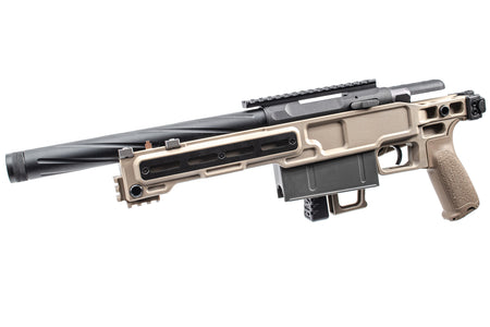 Maple Leaf MLC-S2 Chassis TM VSR10 Sniper Rifle Airsoft ( 150mm ) ( Foldable Stock ) ( DE ) ( Launchable by JKA )