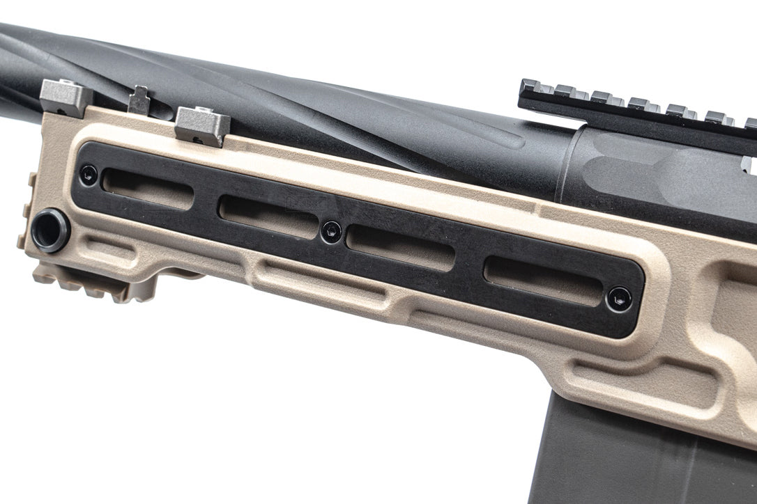 Maple Leaf MLC-S2 Chassis TM VSR10 Sniper Rifle Airsoft ( 150mm ) ( Foldable Stock ) ( DE ) ( Launchable by JKA )