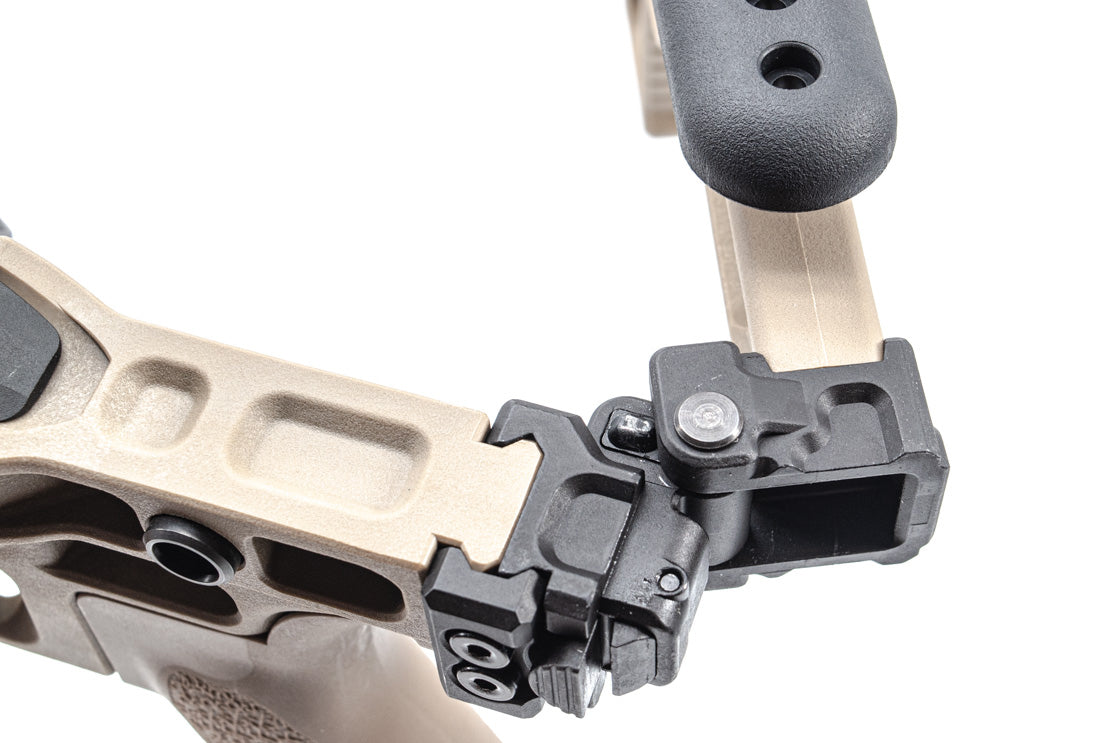 Maple Leaf MLC-S2 Chassis TM VSR10 Sniper Rifle Airsoft ( 150mm ) ( Foldable Stock ) ( DE ) ( Launchable by JKA )