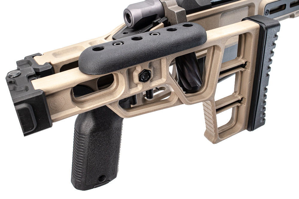 Maple Leaf MLC-S2 Chassis TM VSR10 Sniper Rifle Kit Set ( 430mm ) ( Foldable Stock ) ( Dark Earth DE ) ( Launchable by JKA ) ( 16.92 inch )