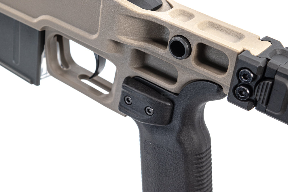 Maple Leaf MLC-S2 Chassis TM VSR10 Sniper Rifle Kit Set ( 430mm ) ( Foldable Stock ) ( Dark Earth DE ) ( Launchable by JKA ) ( 16.92 inch )